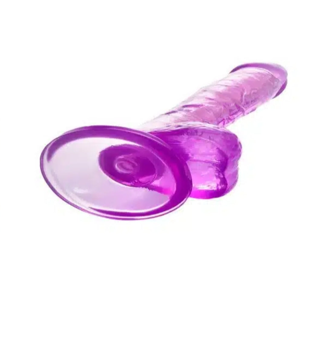 A Toys Celiam Dildo With Balls 20.5cm/8" Pink